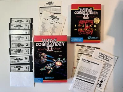 Wing Commander II Vengeance Of The Kilrathi With Speech and Special Ops. 1 & 2  - Image 1 of 4