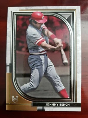 JOHNNY BENCH 2021 TOPPS MUSEUM CARD #62. NEW - Image 1 of 2