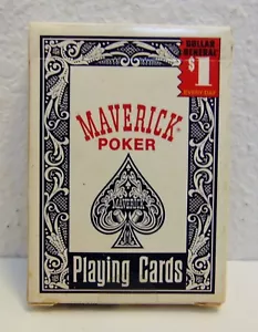 Hoyle Maverick Poker Playing Cards #1224 Blue - Picture 1 of 8
