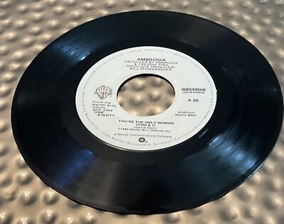AMBROSIA - You're The Only Woman / Shape I'm In - 45 Warner - 1980 WBS49508 - Image 1 of 3