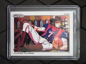 2024 Panini Prizm Football Manga Horizontal C.J. Stroud SSP Case Hit - Picture 1 of 2