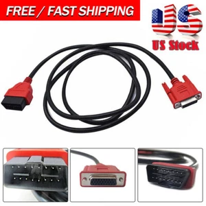OBDII OBD2 Cable Compatible with Snap on DA-4 For SOLUS ULTRA Scanner EESC318 US - Picture 1 of 10