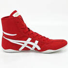 asics Boxing Wrestling Shoes Red White Line Silver EX-EO (successor to TWR900)
