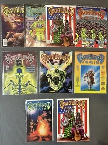 Grateful Dead Comix By Kitchen Sink Comics No. 1 - 7 and Vol. 2 No. 1 - Picture 1 of 2