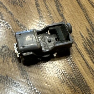 1950s Jeep Driver Marx Toys Hong Kong For Parts Broken Missing Driver Popeye - Picture 1 of 5