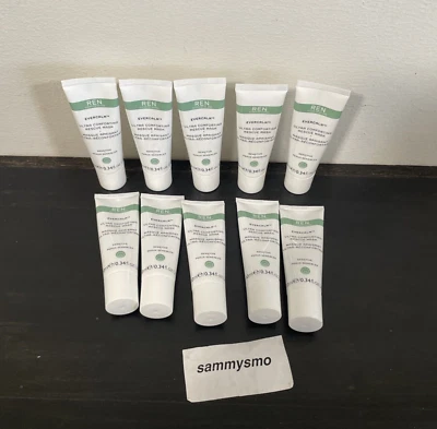 REN Evercalm Ultra Comforting Rescue Mask 0.34oz / 10ml -Travel Size, x10 - Image 1 of 4
