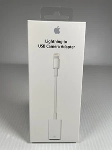 Adaptateur caméra Lightning vers USB MD821AM/A modèle A1440 neuf OEM Apple - Photo 1/3
