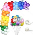 Baloon Arch Kit Latex Chrome Balloons Garland Happy Birthday Wedding Baby Shower
