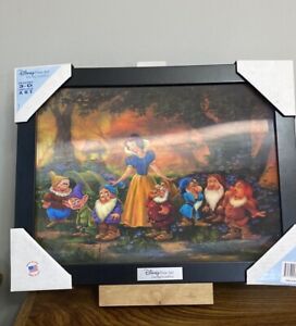 Disney Fine Art Impressions Snow White Collectible 3-D Lenticular Art