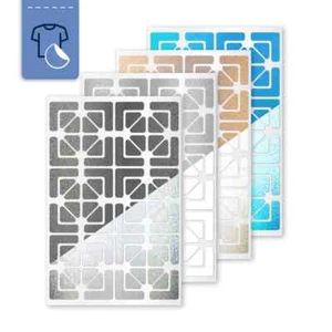 reflexsticker 72 Teile für Textilien 6 Farben reflektierende Aufkleber Reflektor - Bild 1 von 8