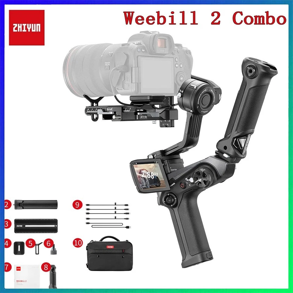Zhiyun Weebill 2 Combo Camera Handheld Gimbal Stabilizer - Image 1 of 4