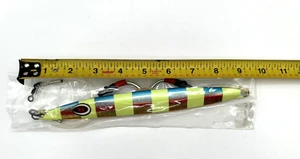 Richwin "Knife" Glow Line 300g With Hooks (Qty 2) (Blue Pink Black) - Picture 1 of 8
