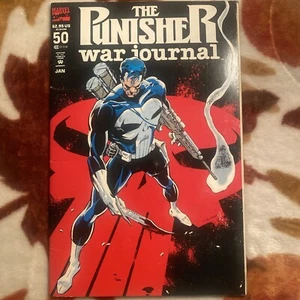 Marvel Comics #50 The Punisher War Journal Embossed Cover Comic Book - Picture 1 of 2