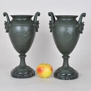 Paire De Vases Cratère, Grand Tour, XIXème Siècle - Picture 1 of 15