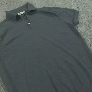 Suitsupply Shirt Boys Large Short Sleeve 100% Merino Wool Gray - Picture 1 of 9