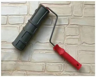 10" Concrete Cement Landscape Curbing "Cultural bricks" Imprint Texture Roller - Image 1 of 4