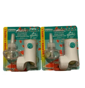 2xGlade Warmer and Refill Stay Cool Watermelon Scent - Picture 1 of 1