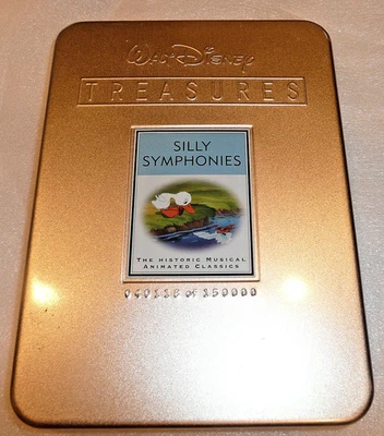 Walt Disney Treasures Silly Symphonies Historic Musical 2 DVD in Tin Case - Image 1 of 4