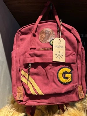 Harry Potter Wizarding World NYC Exclusive Gryffindor Patch Backpack Bag NWT - Image 1 of 2