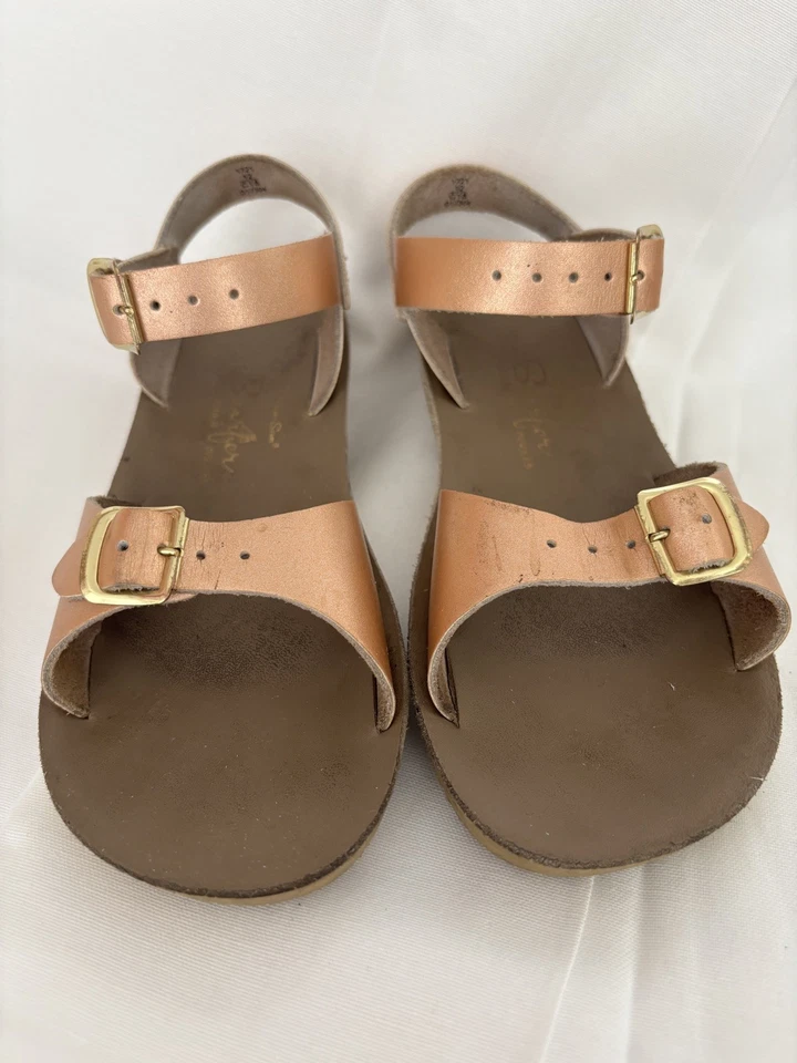 Sandalias de agua salada oro rosa 12 Sun-San Surfer aptas para el agua Foto 1 de 4