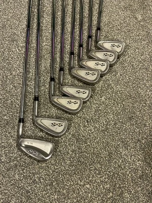 Set Of 8 x Snake Eyes TC-01 Irons Regular Steel Shafts Snake Eyes please read  - Image 1 of 4