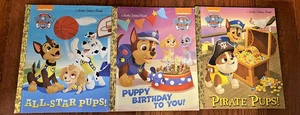 PAW PATROL LITTLE GOLDEN BOOK LOT Of 3 CHILDREN'S PICTURE BOOKS - Picture 1 of 5