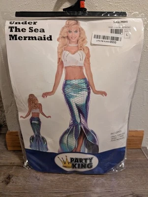 Under the Sea Mermaid Women's Costume Size Large - Image 1 of 4