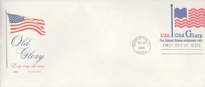 Sobre estampado primer día 1994 - Scott# U633 - Artmaster Cachet talla 10 - Imagen 1 de 1