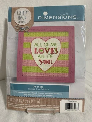 Kit Punto de Cruz Contado Dimensiones-Todo Me Nuevo, Precintado Foto 1 de 2