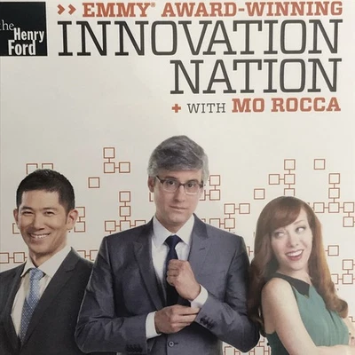 Henry Ford Innovation Nation Mo Rocca Season 2 DVD Emmy Winning Educational - Image 1 of 4