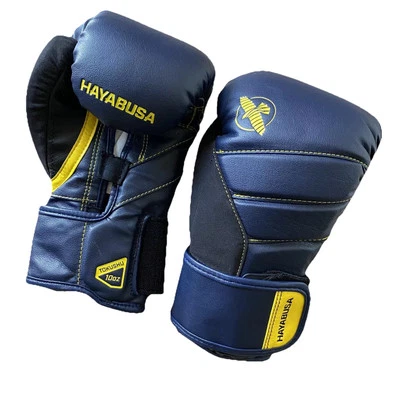 Hayabusa T3 Tokushu 10oz Boxing MMA Bag Sparring Gloves Blue - image 1 of 4