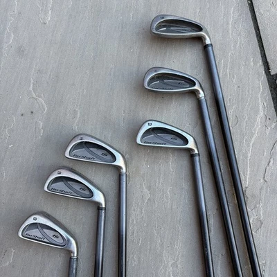 Wilson Staff Fatshaft Irons 4-9 Regular Flex Fatshaft Shafts Golf Clubs - Image 1 of 4