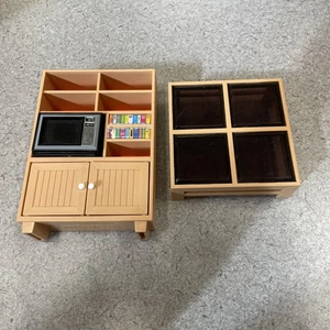 Tomy Smaller Homes Entertainment Center mit TV Vintage Tisch Puppe. Haus - Bild 1 von 4