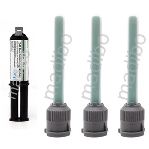 62,40 Euro pro 100g Ber-Fix 2K-Hochleistungskleber 25 ml 3 Minuten + 3 Düsen - Bild 1 von 1