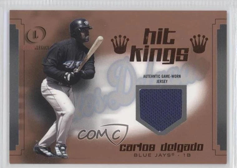 2004 Fleer Legacy Hit Kings Copper Jersey Carlos Delgado #HK/CD - Image 1 of 2