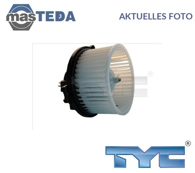 538-0006 HEIZUNGSGEBLÄSE GEBLÄSEMOTOR INNENRAUMGEBLÄSE TYC FÜR VOLVO S40 I - Image 1 of 4