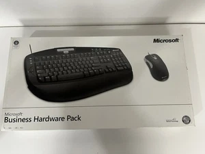 Microsoft Business Hardware Pack - Wired Keyboard (1031) + Mouse - NEW IN BOX! - Afbeelding 1 van 5