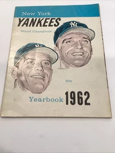 1962 New York Yankees Jahrbuch von Jay Publikation/Mantle & Maris Cover - Bild 1 von 12