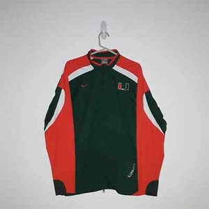 Vintage Nike Fit Storm Miami Hurricanes Jacke Herren Gr. Medium - Bild 1 von 10