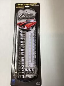 1969 Chevrolet Camaro American Muscle Replica Metallthermometer - Bild 1 von 3