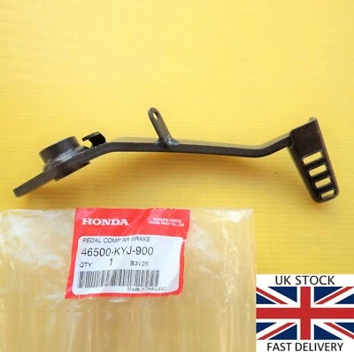 Pedal trasero con palanca de freno Honda CBR 500 R 2013 2014 2015 2016 2018 *STOCK BRITÁNICO* Foto 1 de 4