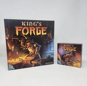 Kings Forge Board Game, Game Salute Incudes Apprentices Expansion - Open Box - Picture 1 of 23