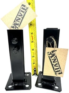 Gebrochene Handlauf Reparatur Basis 6,5" lang 1" Pfosten Reparatur 2 KEINE SCHWEIßUNG MIT Schrauben PAT PEND - Bild 1 von 11