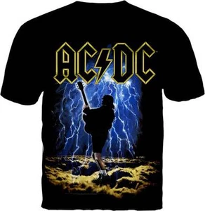 Camisa para hombre Get Down Art GDA AC/DC Highway To Hell ACDC Metal Rock Music SFAP44 - Imagen 1 de 3