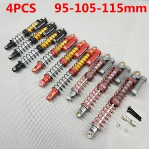 1/10 RC Rock Crawler METAL SUSPENSIÓN ACEITE AMORTIGUADOR Doble Resorte Amortiguador - Imagen 1 de 9