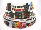 Five Nights at Freddy's 1" Grosgrain Ribbon YOUR CHOICE: 5 or 10 Yards (Game) LG