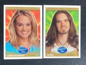 American Idol  SEASON #4  ROOKIE Cary Underwood SET 48 cards w/15 Inserts -92