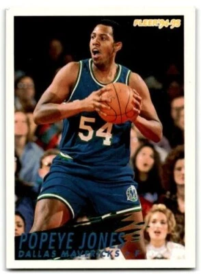 1994-95 FLEER POPEYE JONES DALLAS MAVERICKS #50 - Image 1 of 2