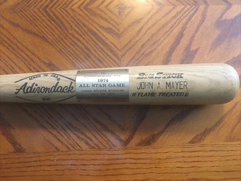 Vintage 1974 MLB All-Star Game 33” Bat Three Rivers Stadium Pittsburgh Pirates Cover