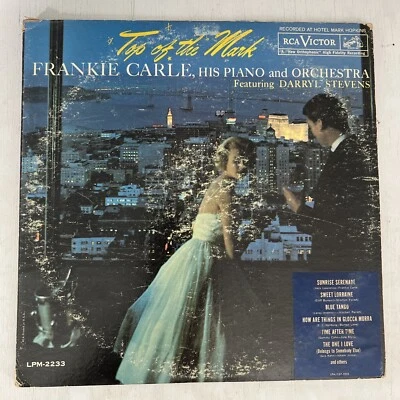 Frankie Carle Top of the Mark Darryl Stevens LP RCA Victor LPM 2233 G+/VG - Image 1 of 4